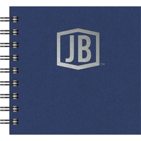 5" x 5" Prestige square notebook with foil imprint, 100 sheets... from ASI...