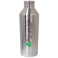 Stainless steel vacuum Insulated sports bottle, 16 oz... from ASI 36988 Artek...
