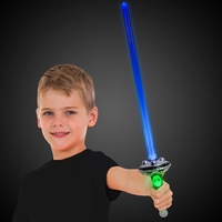 24" plastic sword toy with alien UFO handle and battery operated... from ASI...