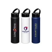 Vacuum hydra stainless steel water bottle with 24 oz. plus 1... from ASI...