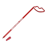 A full sized ball point pen bent into one of our... from ASI 39850 The...