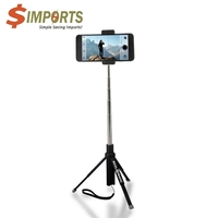 Dual Tripod Selfie Stick - Simports