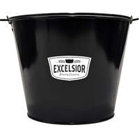 Galvanized Black Metal Bucket