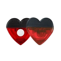 Heart shaped fridge magnetic memo holder clip + 1 color silkscreen... from...