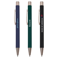 Rose Gold Rubber Coated Pen... from ASI 31517 Admart Products / Admart Line