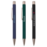 Rose Gold Rubber Coated Pen