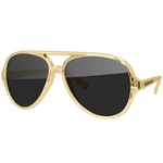 Metallic Aviator Sport Sunglasses w/ 1-color imprint