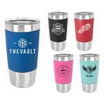 Silicone Wrapped 20 oz. Vacuum Insulated Tumbler - Engraved