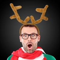 Plush Reindeer Antlers