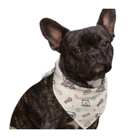 Polyester hemmed reusable face bandana plus free full color printing on......