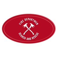 Reflective Oval shaped stickers in assorted colors.... from ASI 54040 Fey...