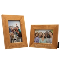 Alder wood 4 x 6 frame, customizable in up to two... from ASI 62190 Illini