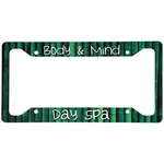 Sublimation Full Color Aluminum License Plate Wide Frame