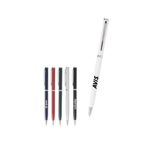 Twist-action Thane pen made of metal with a stylus for touchscreen... from...