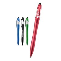 Stylus pen with four different colors and a twist-action mechanism.... from...