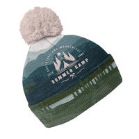 Knitted beanie with a jacquard weave.... from ASI 90807 Tekweld