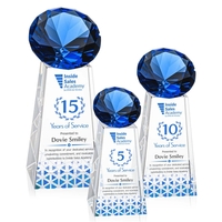 The Optical Crystal Novita VividPrint™ Award tapers up from its squared......