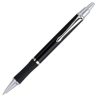 Click-action pen made of plastic with a solid color, glossy varnish,... from...