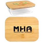 Bamboo Glass Container