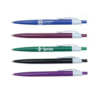 Click-action Nomad pen made of plastic for a beautiful design.... from ASI...