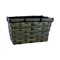 Black Bamboo 9" Basket EMPTY