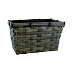 Black Bamboo 9" Basket EMPTY