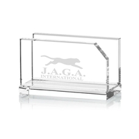 Business card holder, 4" x 2" x 2".... from ASI 84592 St Regis Group / St Regis