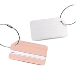 Aluminum Luggage Tag (Cornered)