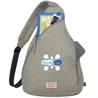 5" x 18" x 12.35" sling bag made of rPET material.... from ASI 66887 PCNA /...