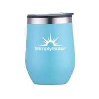 Travel friendly wine tumbler with lid... from ASI 90859 Tempo Industries Inc...