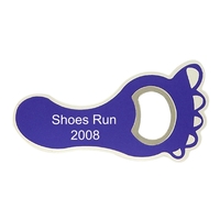 Jumbo size foot shape magnetic bottle opener.... from ASI 74585 Nu Promo...
