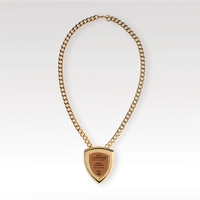 This plated faux gold chain is made of heavy-duty metal, with... from ASI...