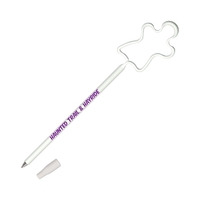 A full sized ball point pen bent into one of our... from ASI 39850 The...