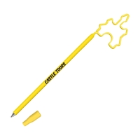 A full sized ball point pen bent into one of our... from ASI 39850 The...