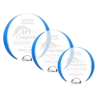 Made of Starfire Crystal, the beautiful round Stanton Award features a......