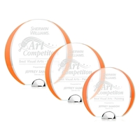 Made of Starfire Crystal, the beautiful round Stanton Award features a......