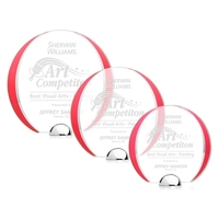 Made of Starfire Crystal, the beautiful round Stanton Award features a......