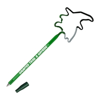 A full sized ball point pen bent into one of our... from ASI 39850 The...