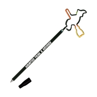 A full sized ball point pen bent into one of our... from ASI 39850 The...