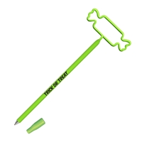 A full sized ball point pen bent into one of our... from ASI 39850 The...