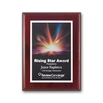 SpectraPrint™ Plaque - Mahogany White