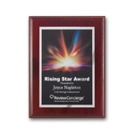 SpectraPrint™ Plaque - Mahogany Silver