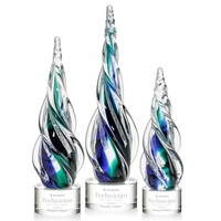 The Alderon Award is a unique piece featuring large clear swirls... from ASI...