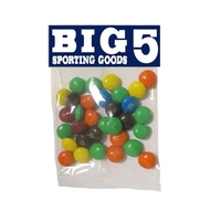 Bag filled with M&M's... from ASI 44900 NC Custom (CI/Lanco) / Chocolate Inn