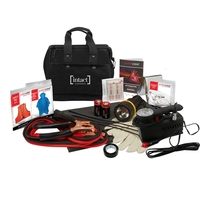 38 Piece auto safety kit with first aid kit, gloves and... from ASI 63698...