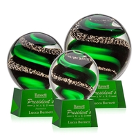 Zodiac Award on Robson Base - Green... from ASI 84592 St Regis Group / St Regis