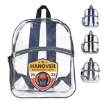 New & Improved Clear Zipper Backpack