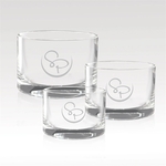 European Crystal Minuet Bowl - Custom Etched, Hand-Blown