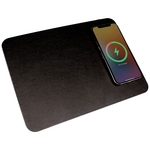 Leather Wireless Charging Mouse Pad