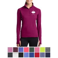 Women's jacket with a brushed backing, moisture control, chin guard, cadet......